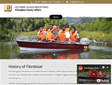 Tablet Screenshot of piofibre.com